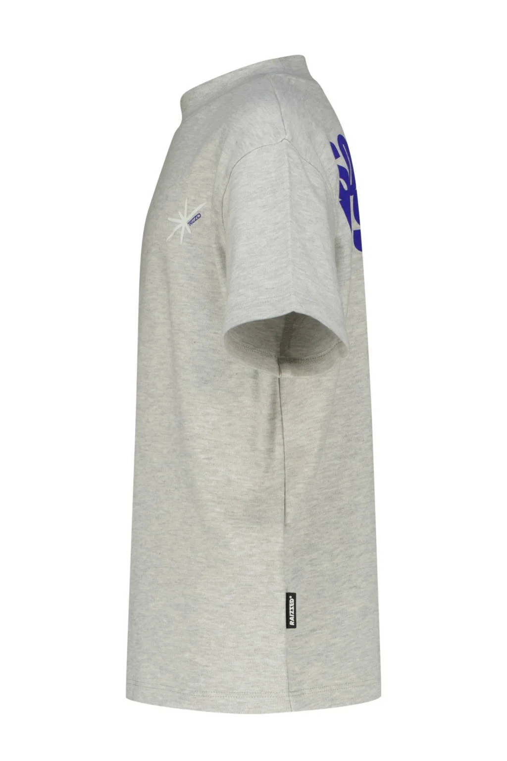 Raizzed T-shirt grijs melange