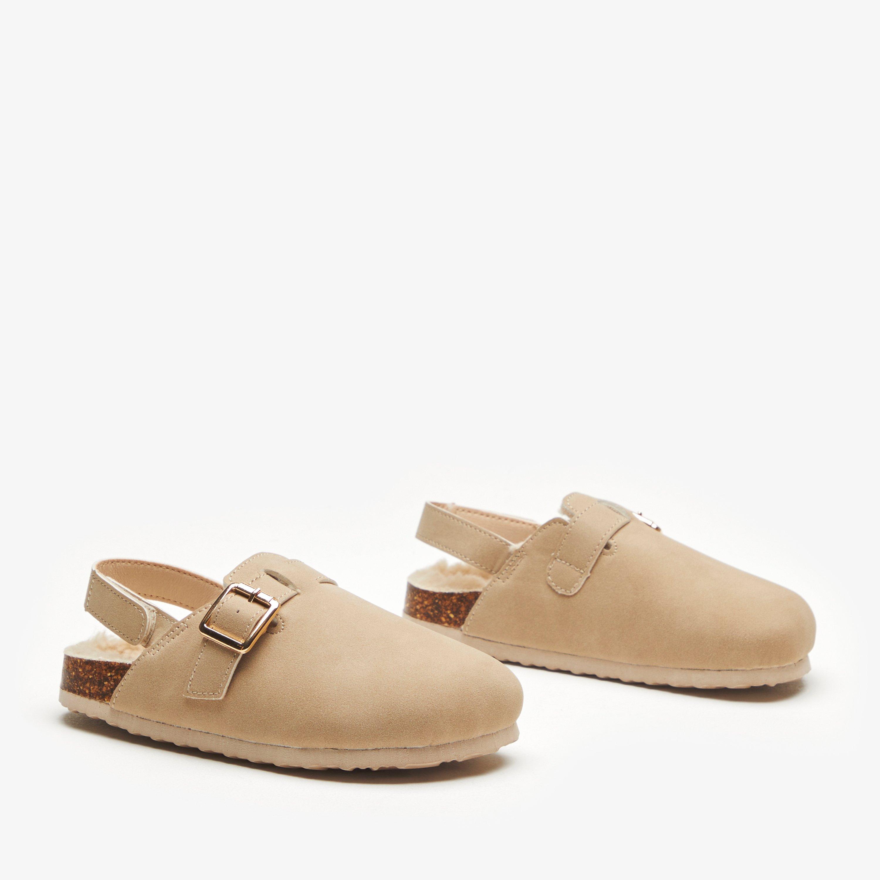 Be You Studio Girls Faux Fur Lined Clog