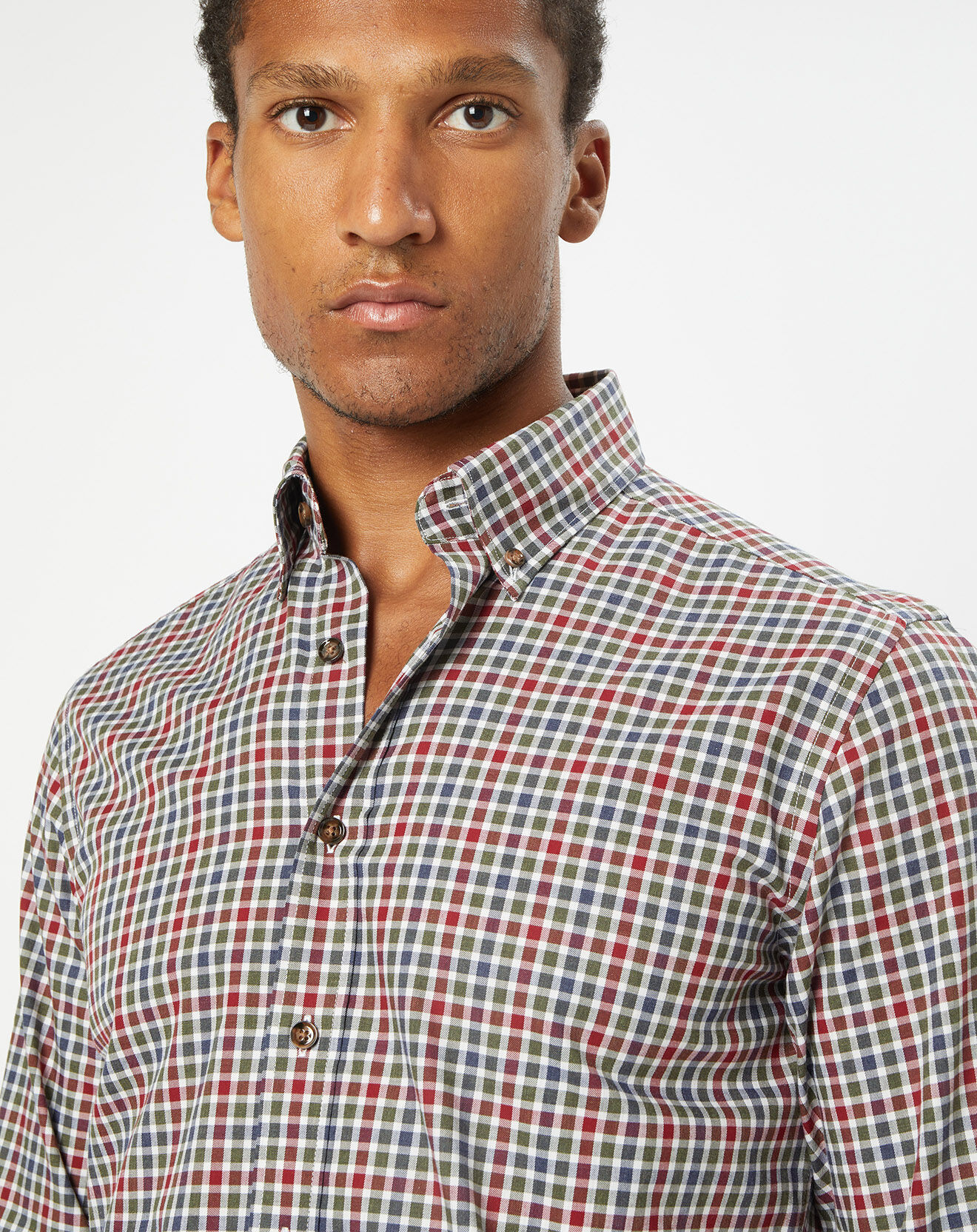 Hackett London Chemise Slim Fit à carreaux vichy multicolore