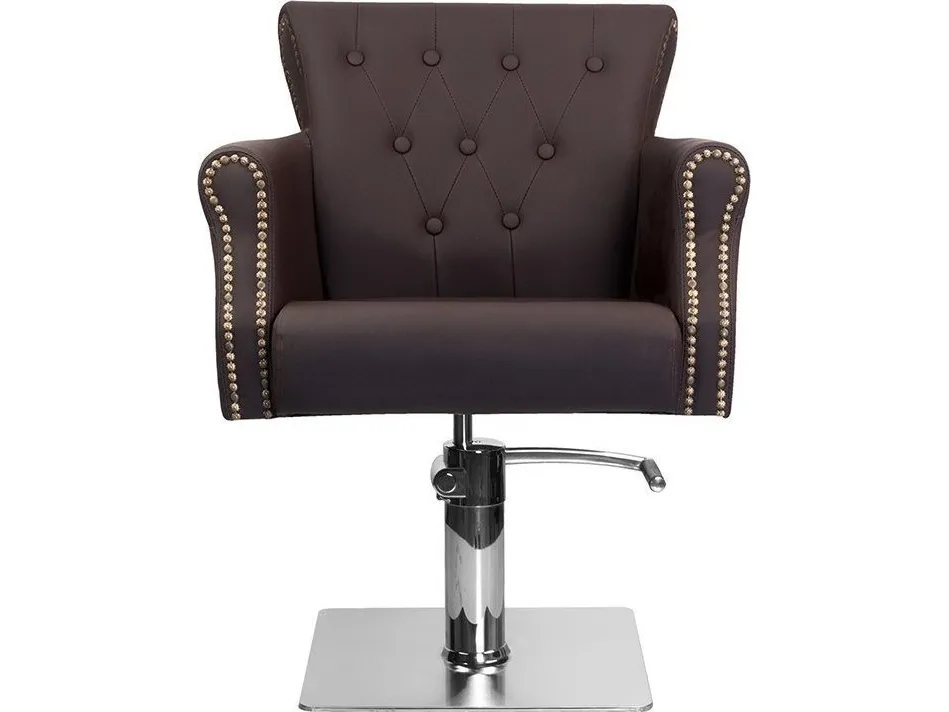 Activeshop Hair System hairdressing chair BER 8541 brown