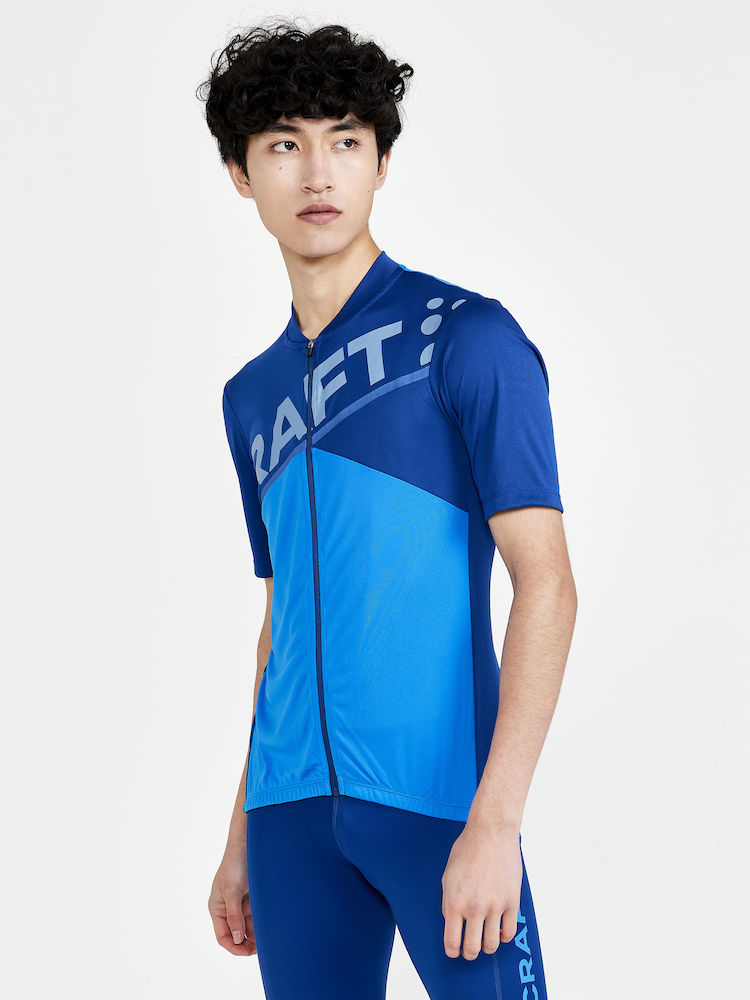 CraftEndur Logo Jersey Blå Med Skrift