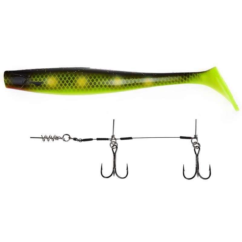 Leurre Souple Armé Lucky John Kubira Swim Shad Set 10,3” - 23Cm