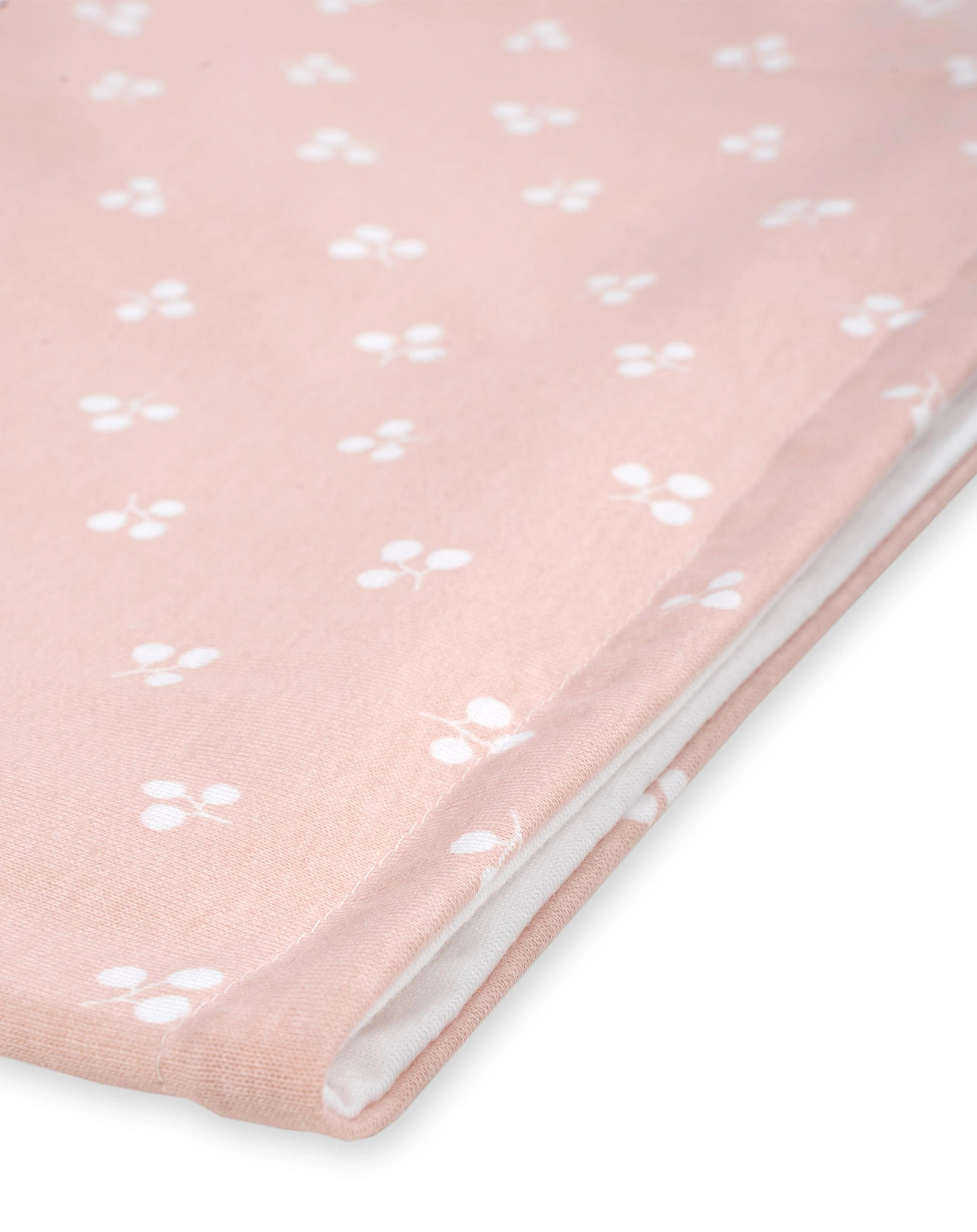 Wickelauflagenbezug JACOB LEAFY (85x75) in blush