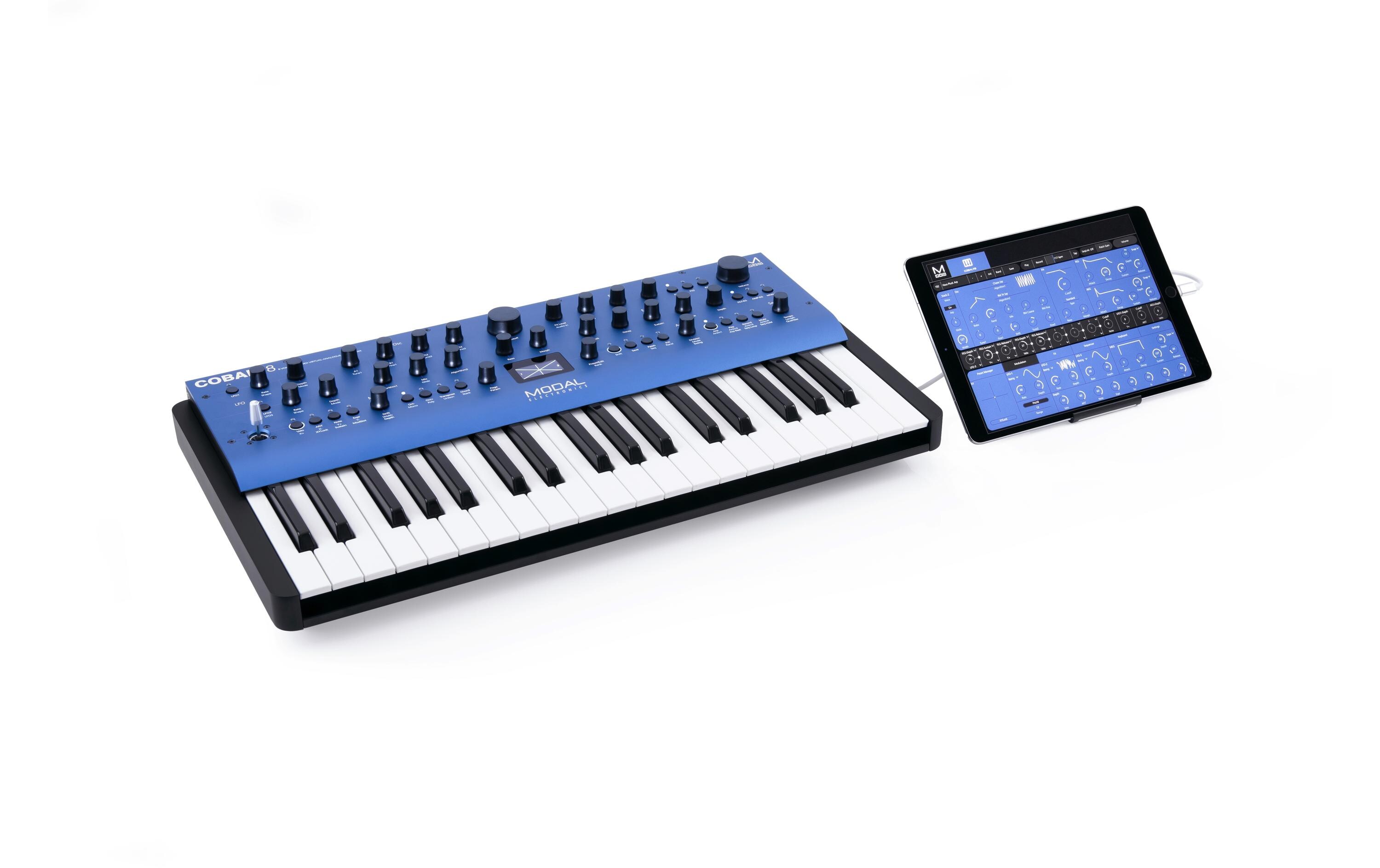 Synthesizer Cobalt8<br>8-stimmiger erweiterter virtuell-analoger Synthesizer mit 37-Tasten-Tastatur