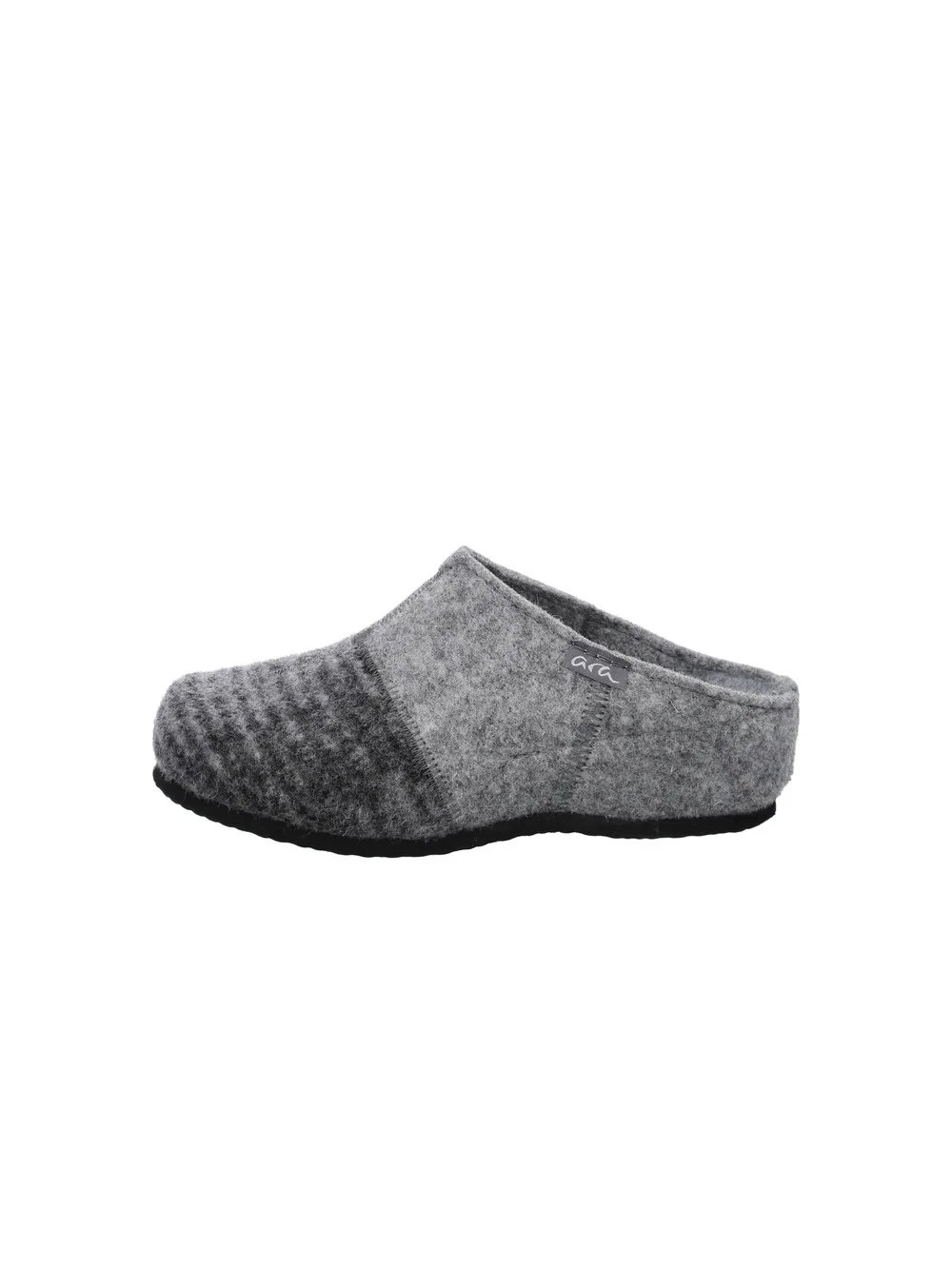 Hausschuh Cosy grau multi