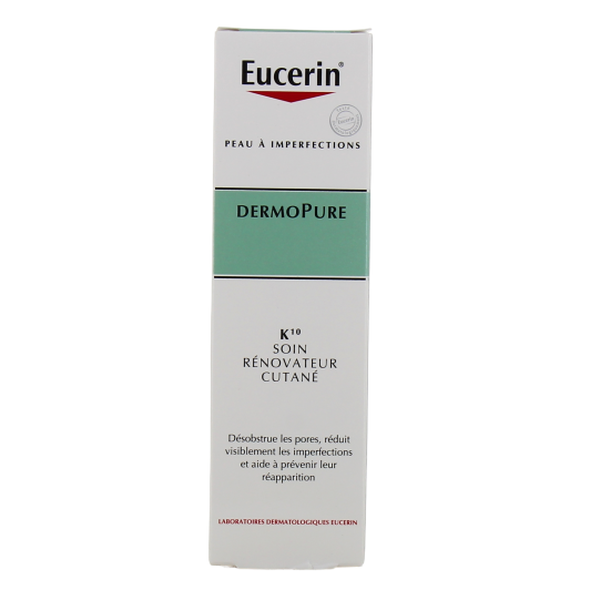 Soin rénovateur peaux acnéiques Eucerin DermoPure K10