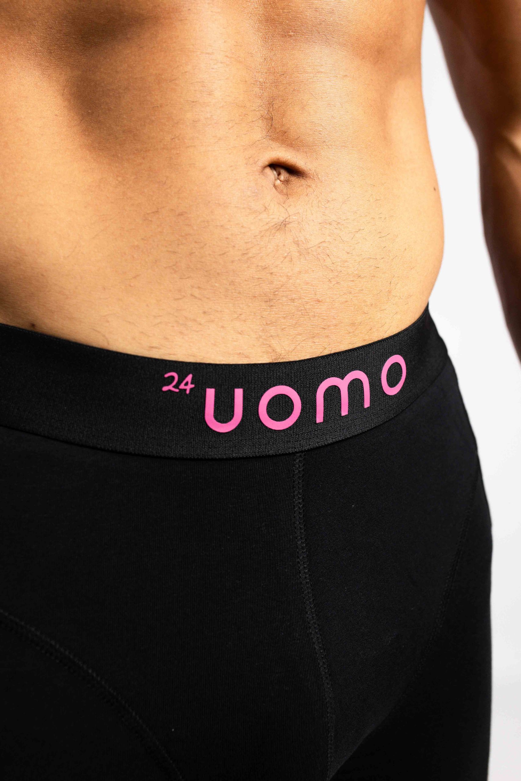 24 Uomo 4-Pack Boxershorts Zwart