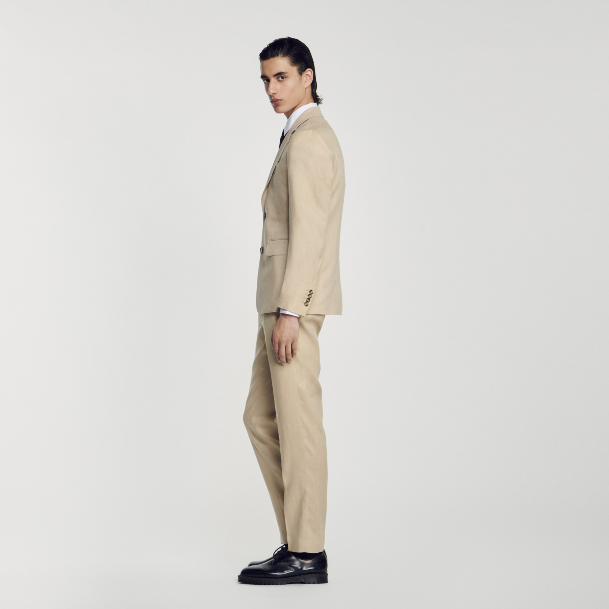 Veste de costume en lin