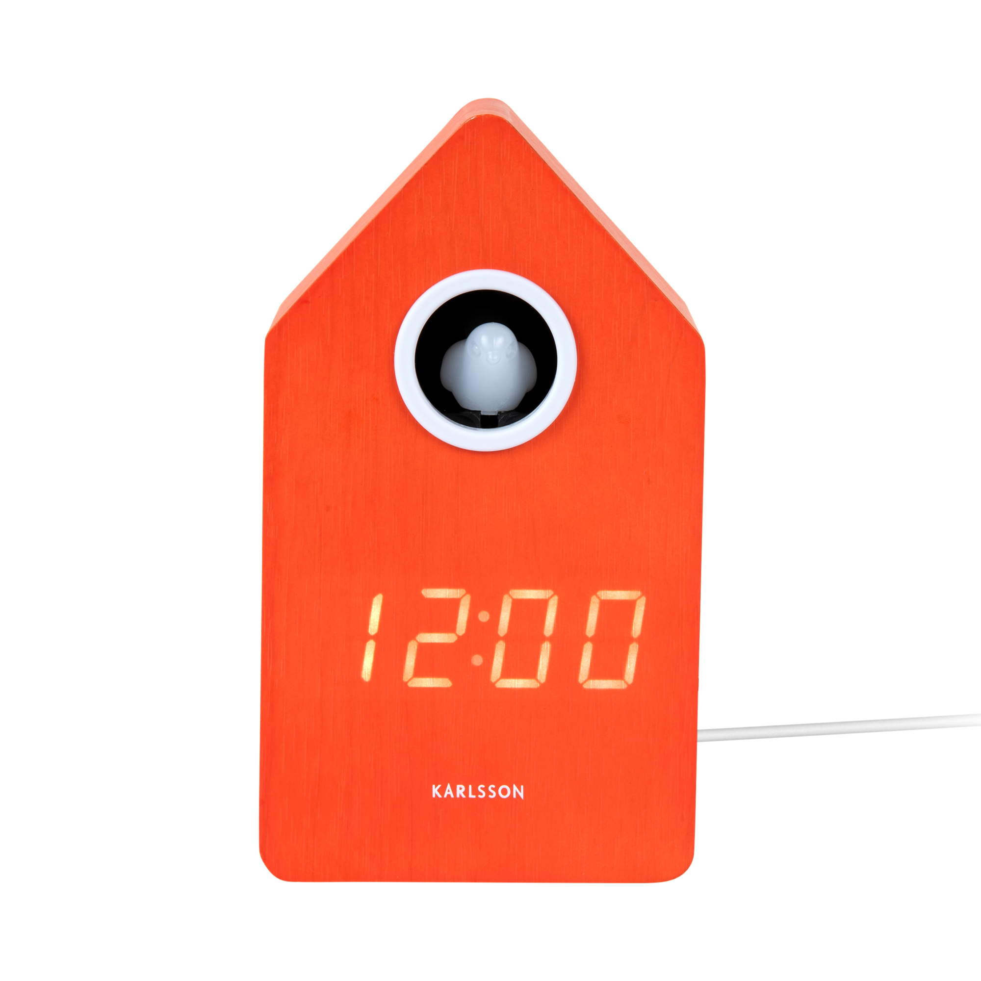 Wekker Koekoek LED Feloranje