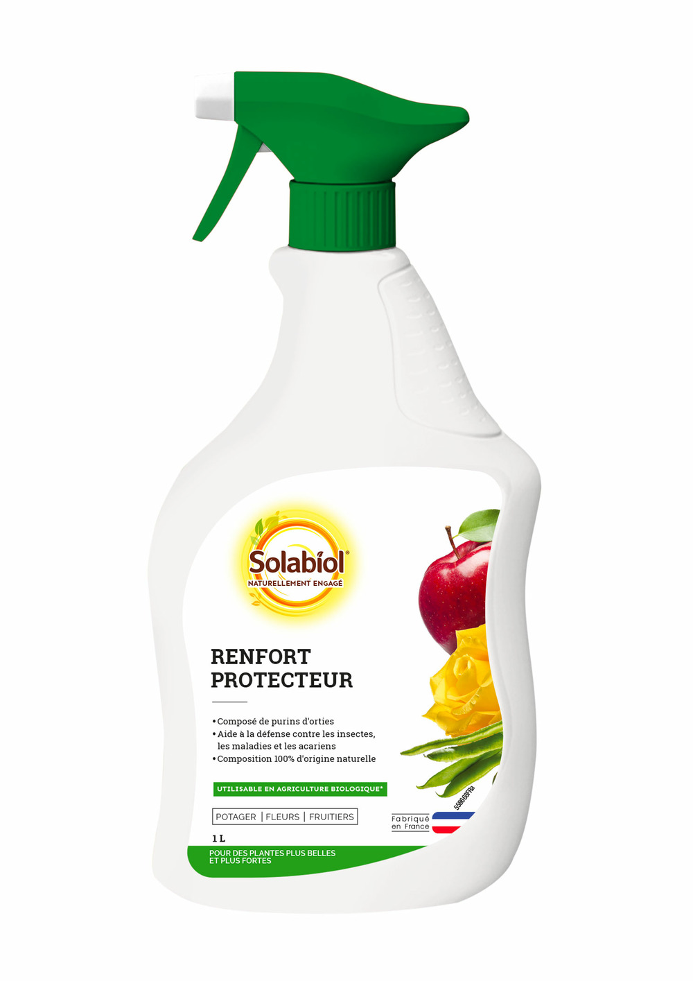 Soporpal1 | purins d'orties | renfort protecteur | pulvérisateur 1l |