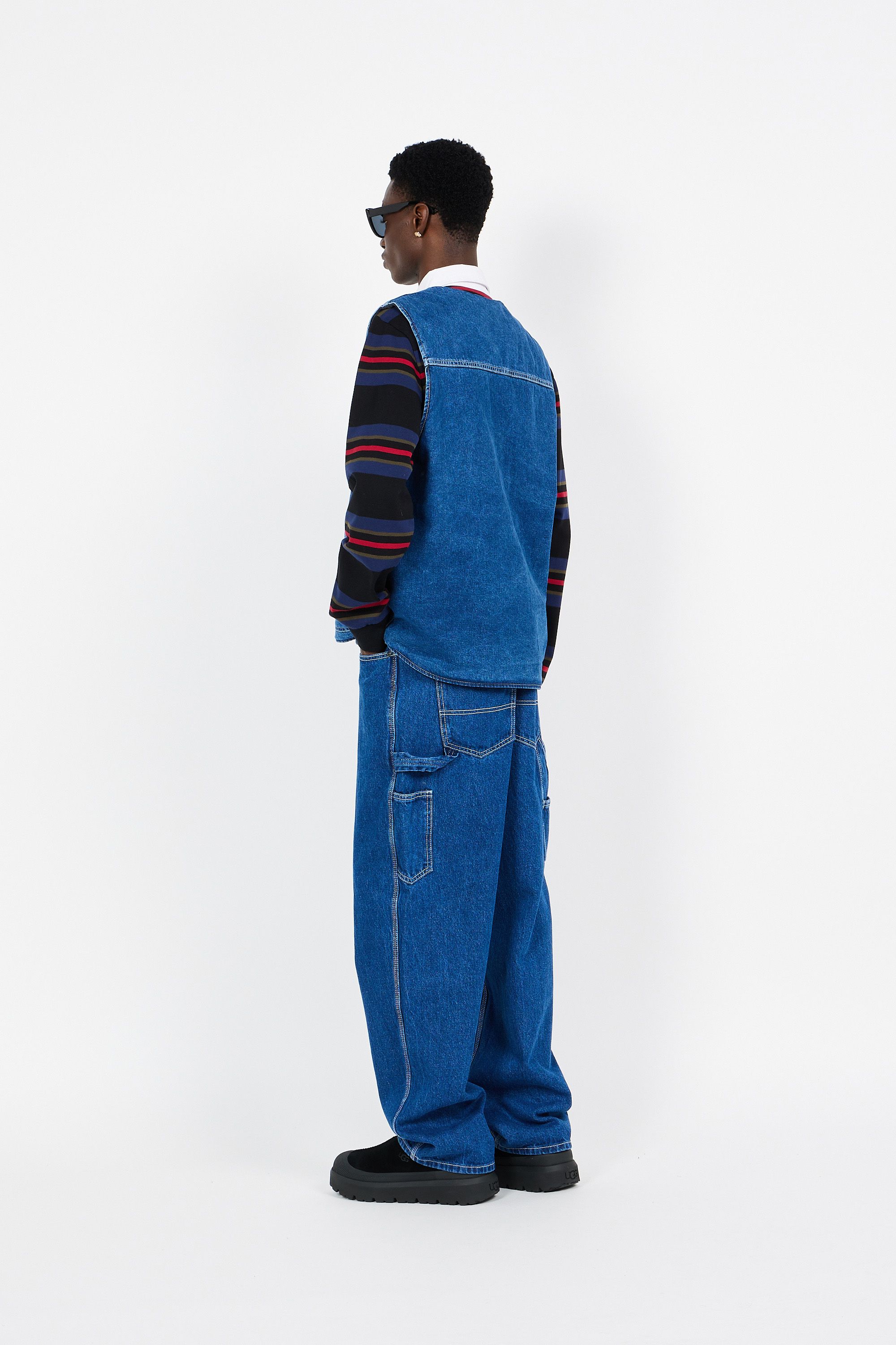 CARHARTT WIP Veste Chore Vest Bleu