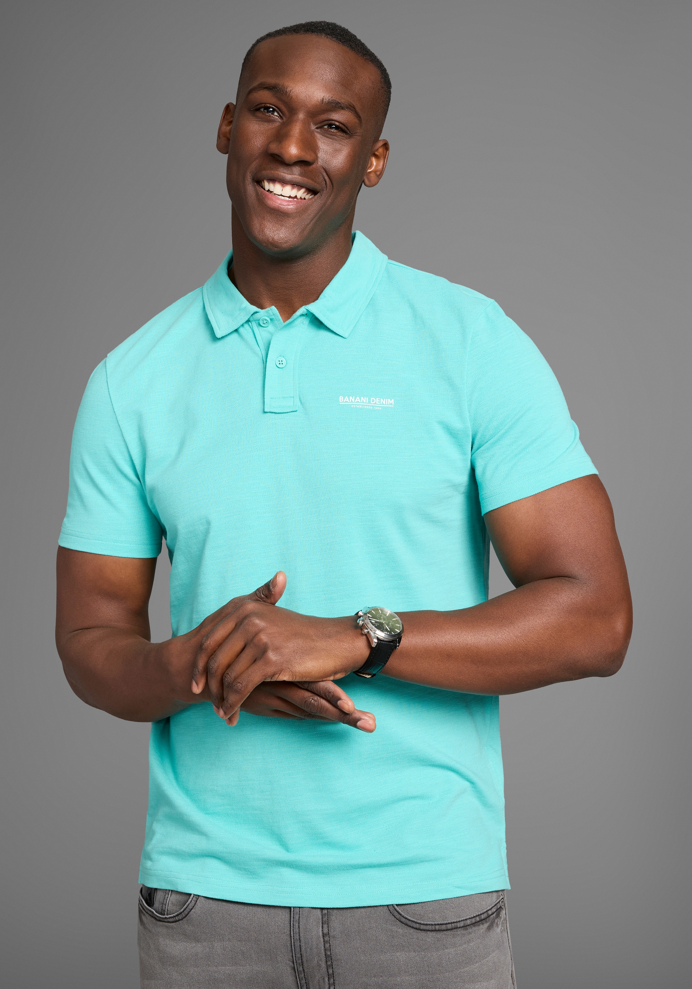 Bruno Banani Poloshirt , Poloshirt in schmaler Passform