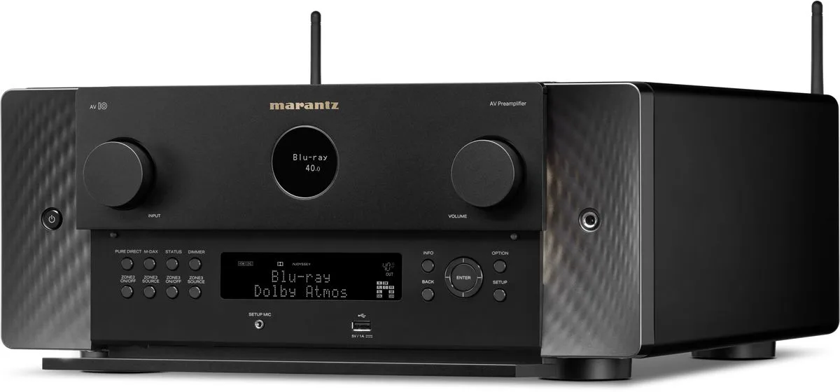 Marantz AV 10 Noir Préamplis home-cinéma