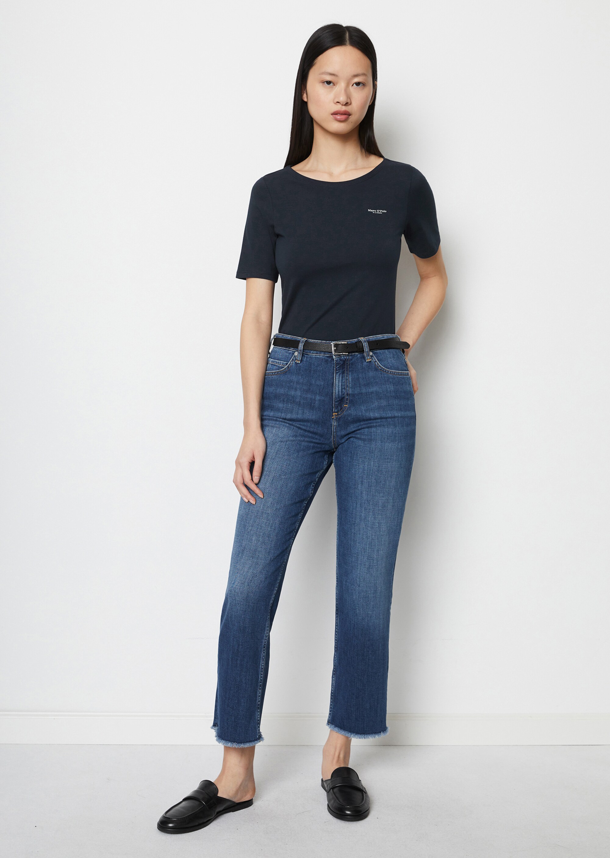 Basic-T-Shirt regular aus reinem Organic Cotton