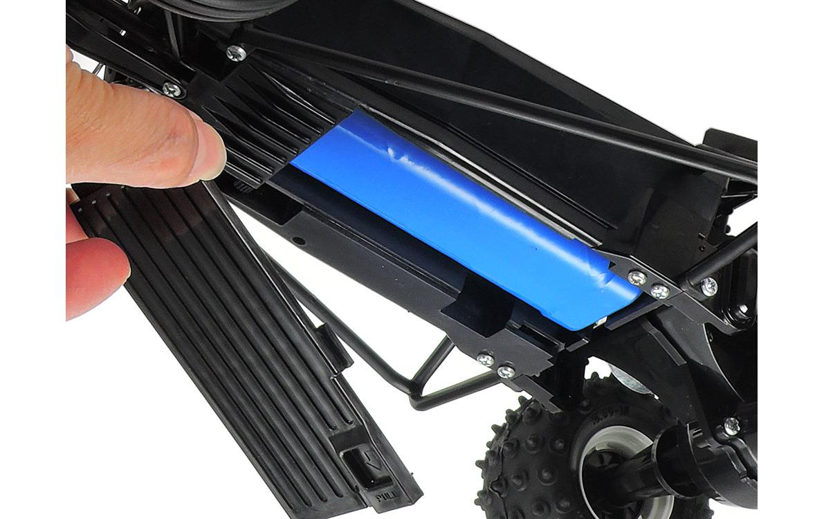 Buggy Super Storm Dragon 2WD Bausatz, 1:10<br>RC Off-Road Modell Bausatz mit Heckantrieb im 80er Jahre Design