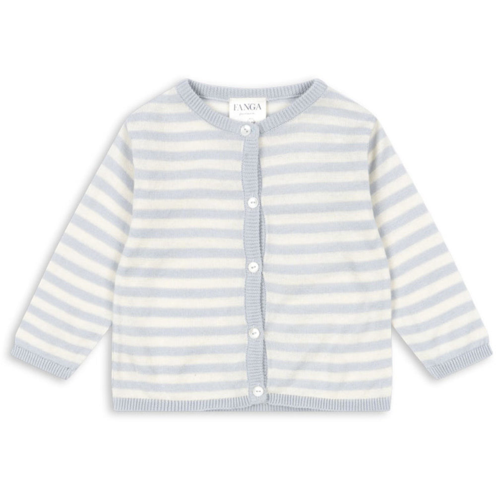 Køb Konges Sløjd Fanga Fontana Gray Dawn Venti Strik Cardigan GOTS