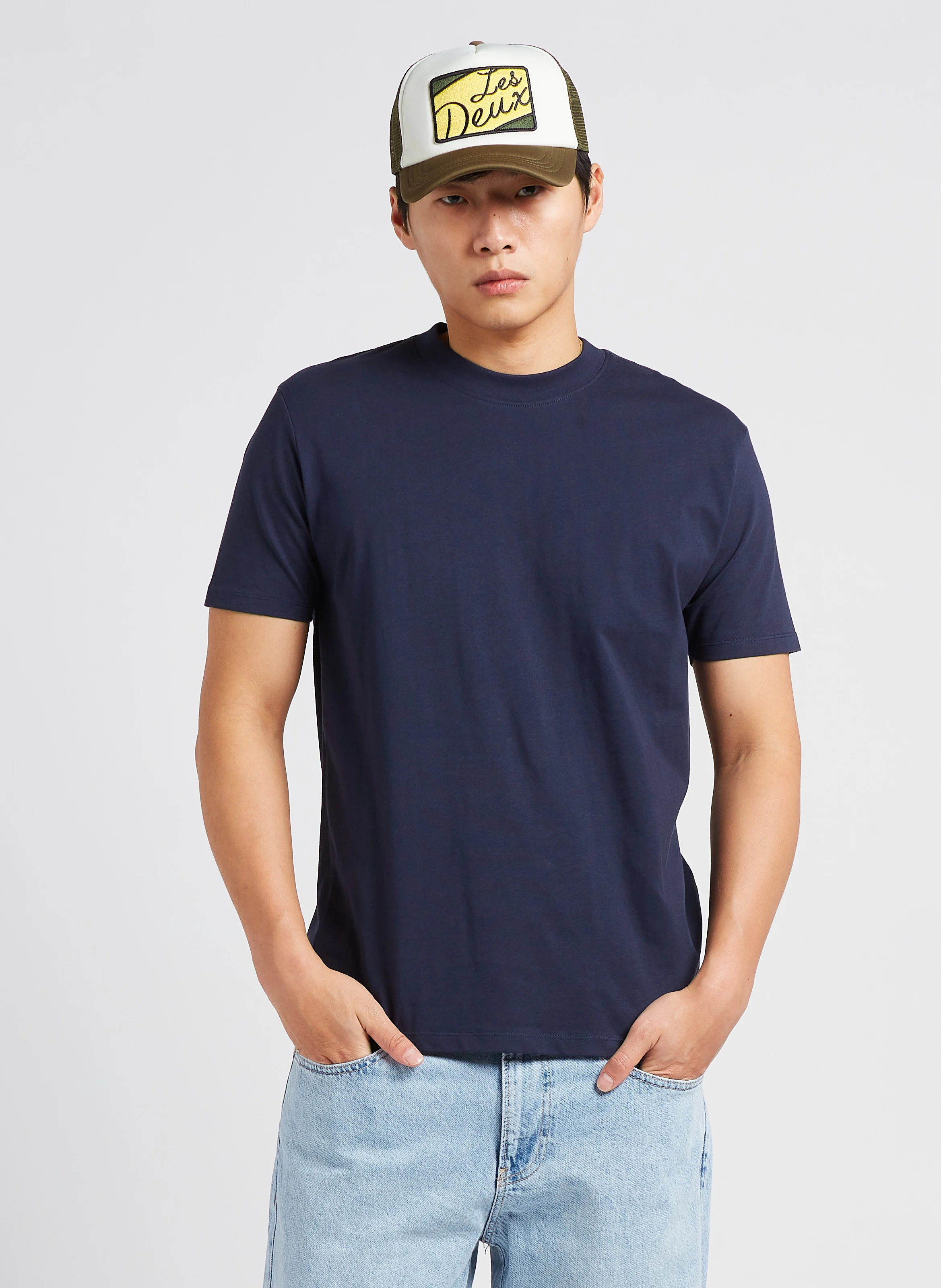 AARHUS 2.0 - Tee-shirt regular-fit en coton organique | Bleu