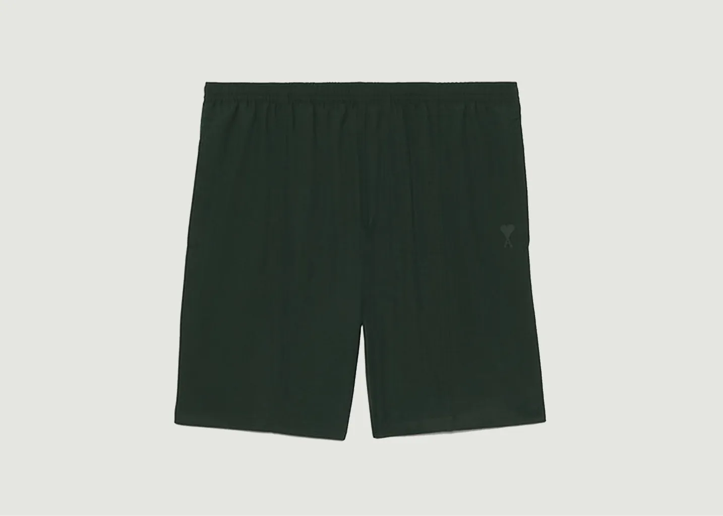 Short de bain Ami de Cœur en toile de nylon recyclée AMI Paris