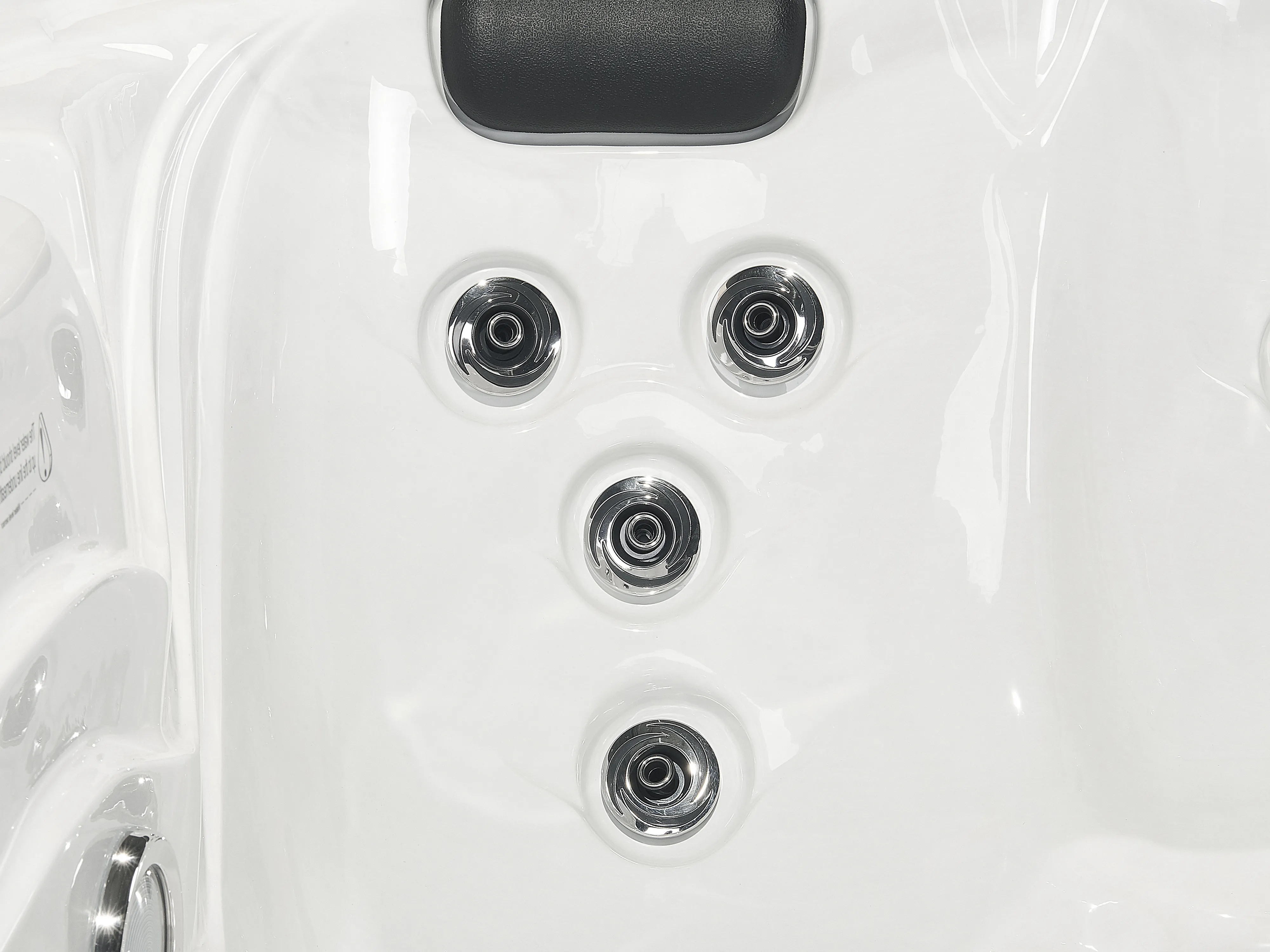 Buiten hottub met LED LASTARRIA Wit