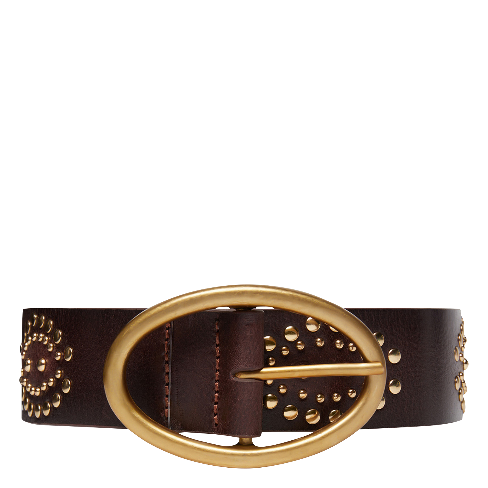 Ceinture en cuir tannage végétal | Marron