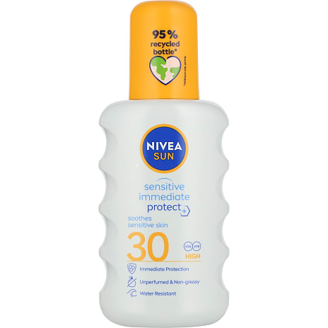 Solspray solfaktor 30 vandfast parfumefri