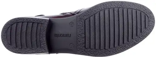 Remonte donkerbruin D0F81-25 - maat 43 enkellaars donkerbruin - maat 43 Calandschoen