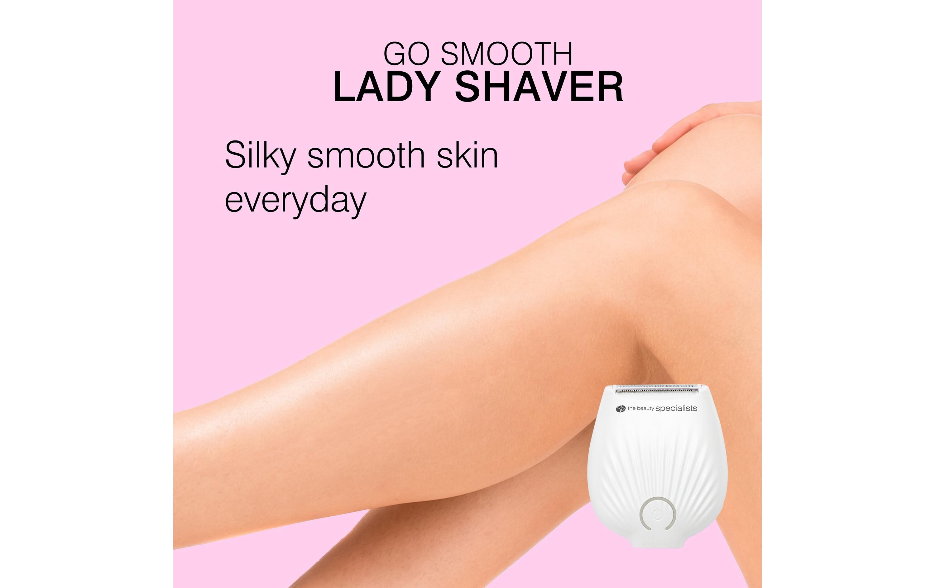 Körperrasierer Go Smooth WeissDamenrasierer