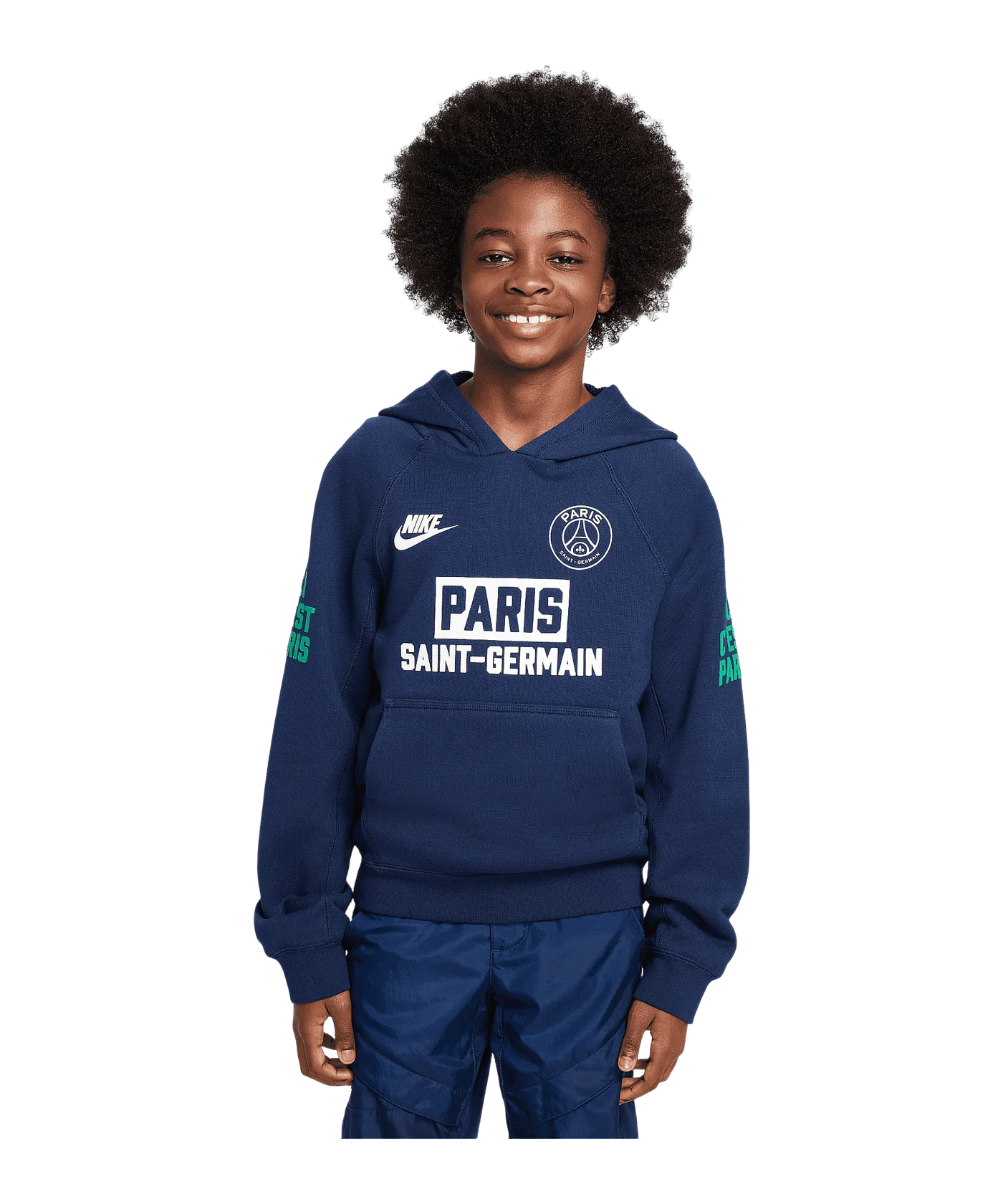 Nike Paris St. Germain Air Hoody Kids Blau F410