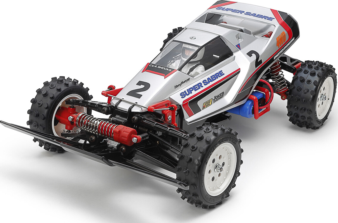 Tamiya - Rc Super Sabre 2023 Fjernstyret Bil Byggesæt - 1:10 - 58728