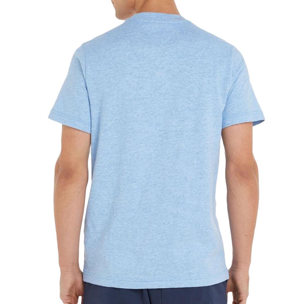 Tommy Hilfiger T-shirt Bleu Homme Tommy Hilfiger Heathered