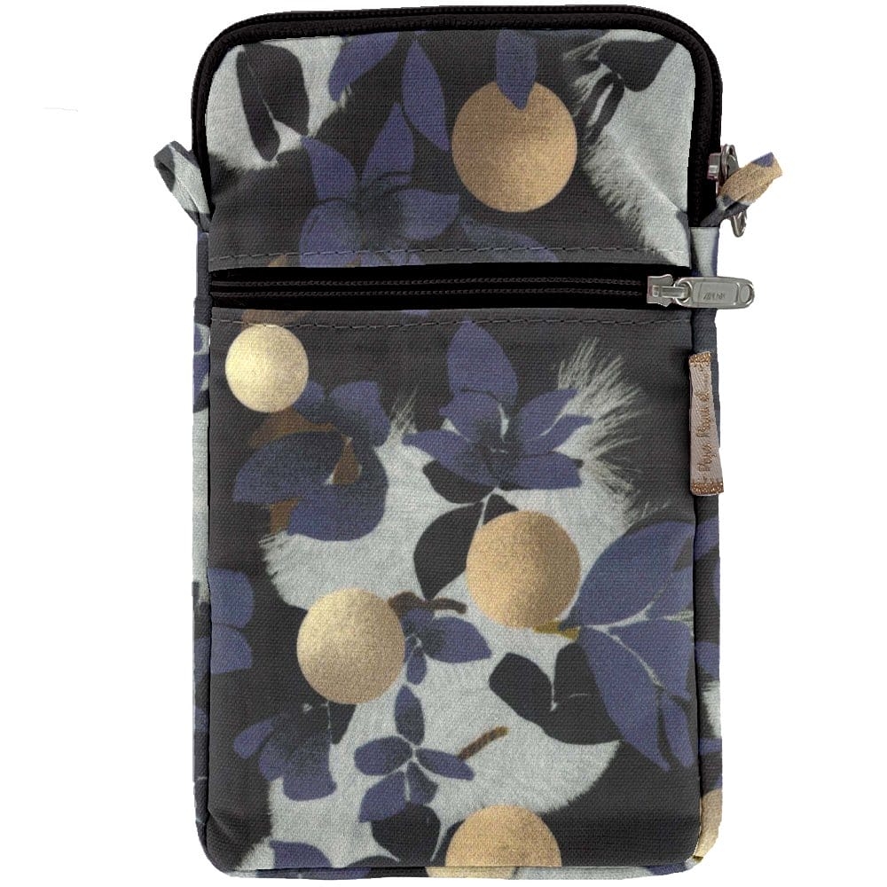 Pochette Téléphone Matelassée Flocon Doré