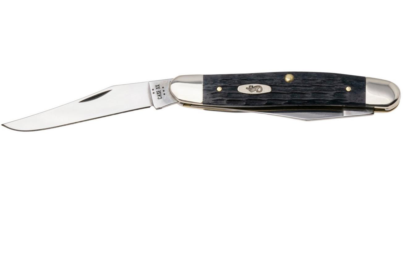 Case Muskrat Pocket Worn Gray Bone, Crandall Jig 58418, MUSKRAT CS zakmes
