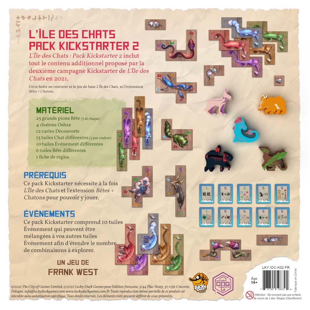L'Ile des Chats - Extension Pack KS 2