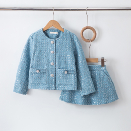 Midnight Spark Denim Set