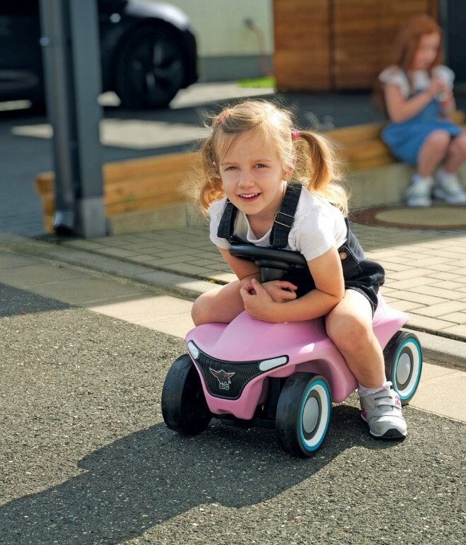 Big - Bobby Car Gåbil - Rosa