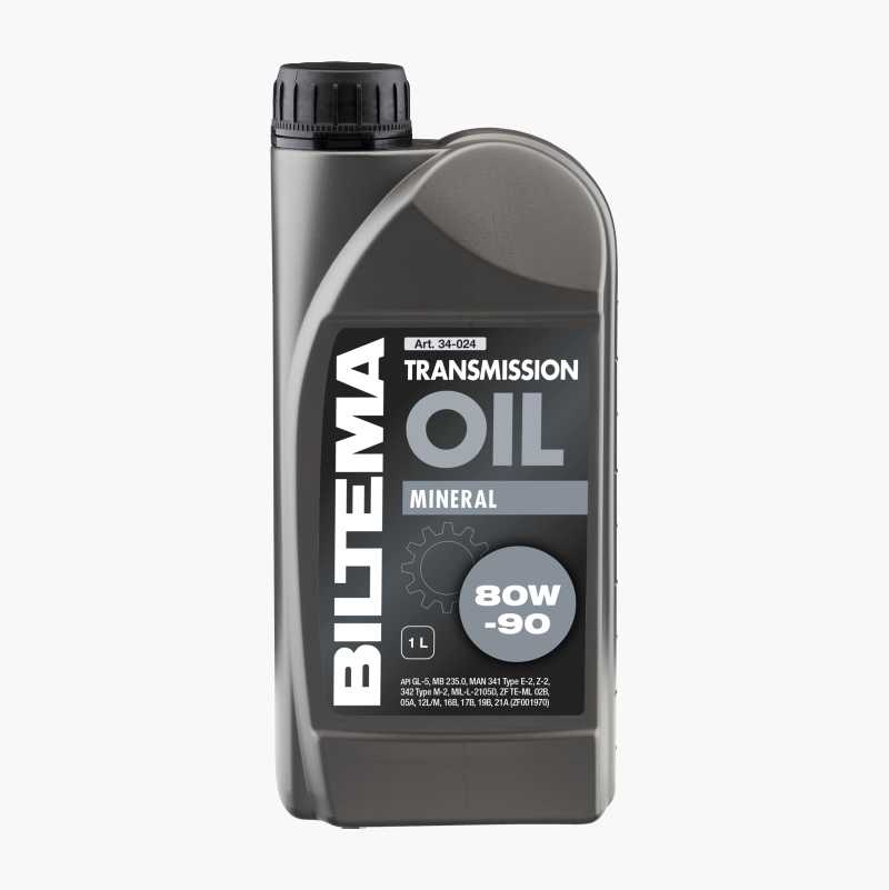 Transmisjonsolje SAE 80W-90, 1 liter