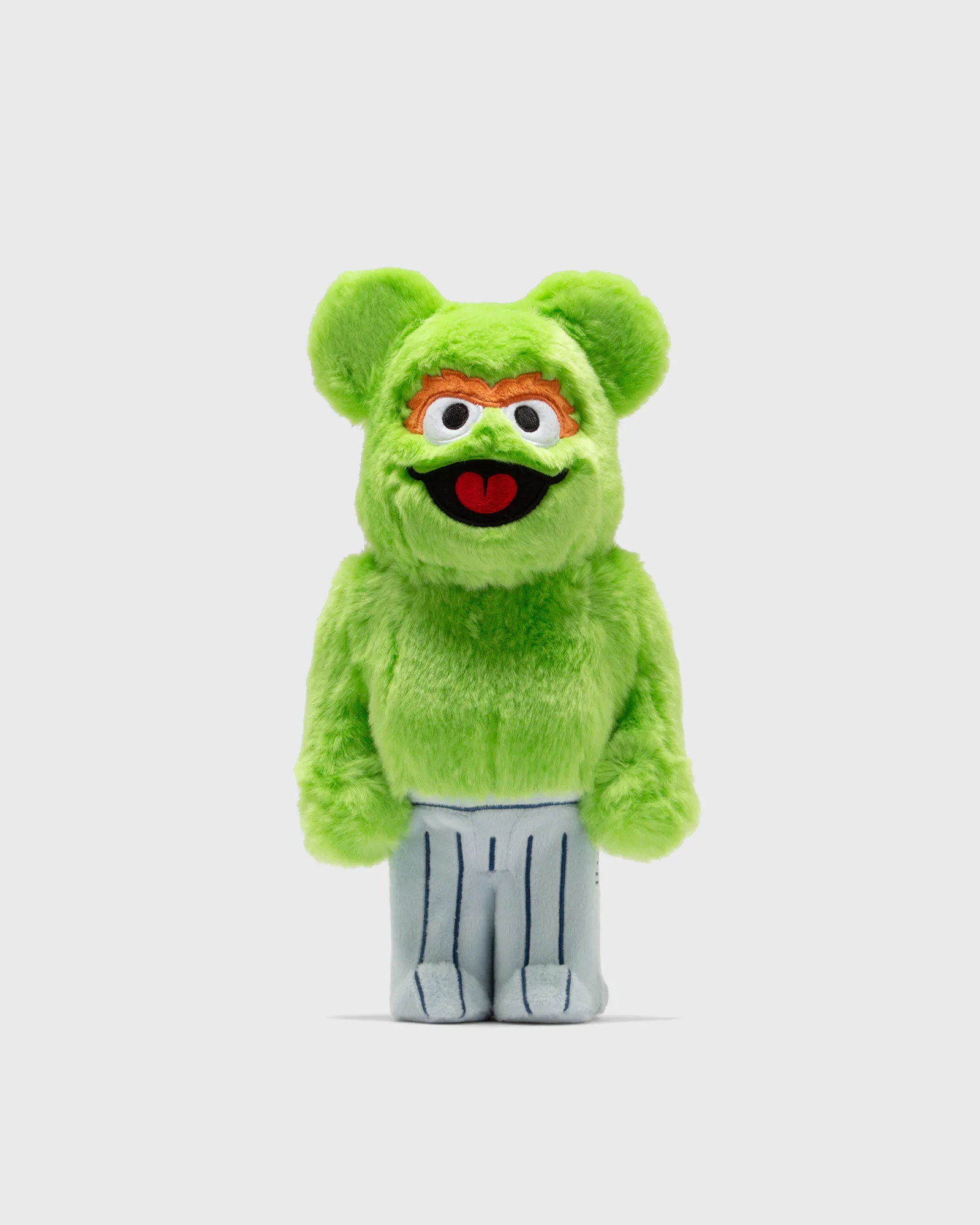 MEDICOM BEARBRICK 400% SESAME STREET OSCAR THE GROUCH COSTUME VERSION