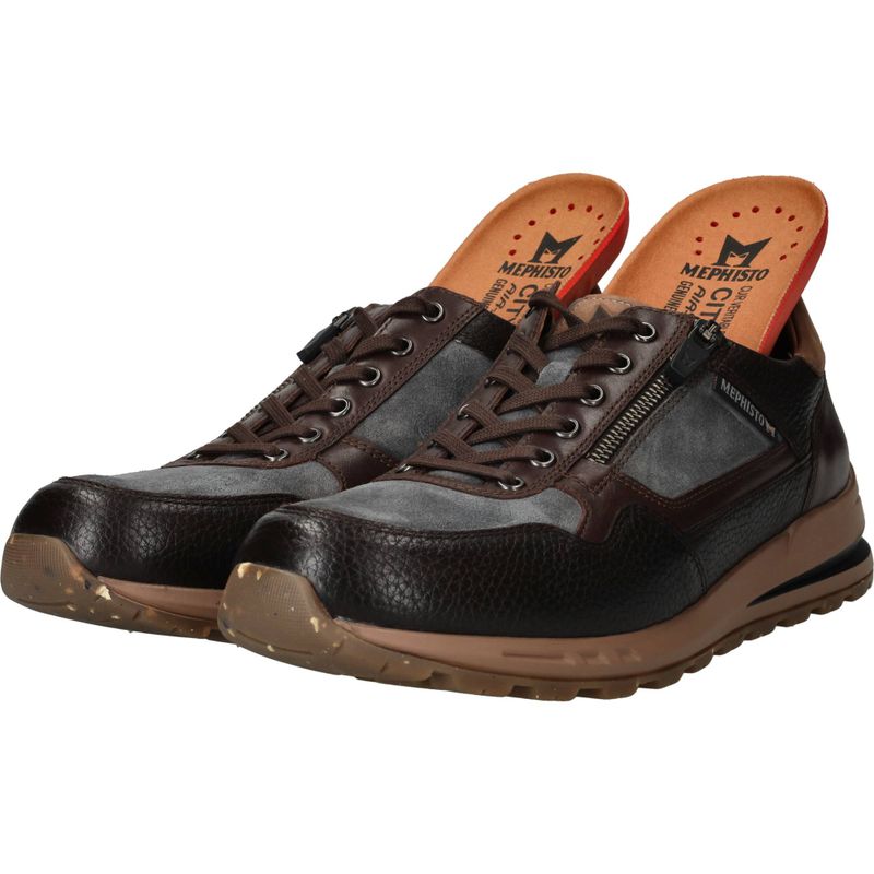 Mephisto Bradley Sneakers Bruin Heren