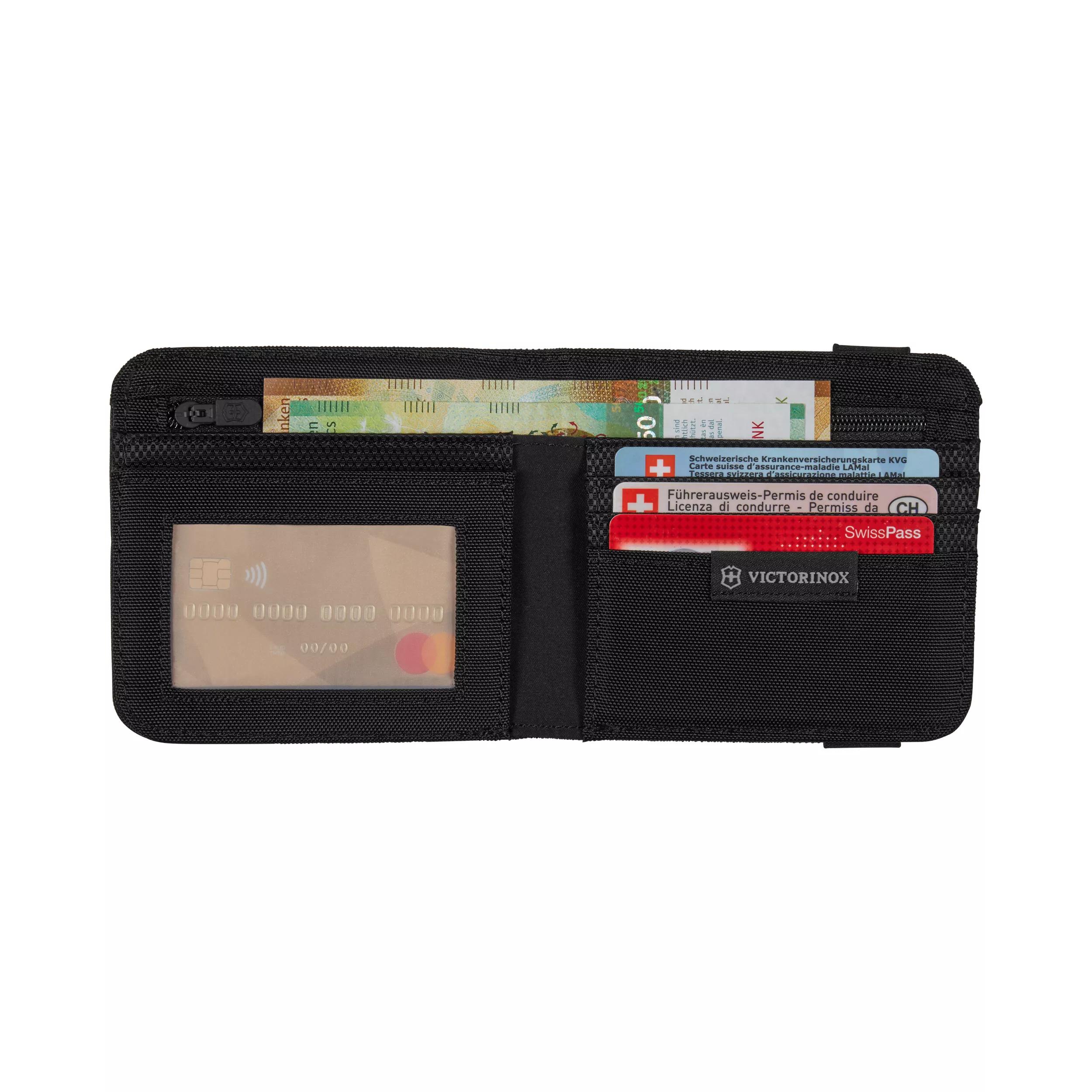 Bi-Fold-Portemonnaie-schwarz
