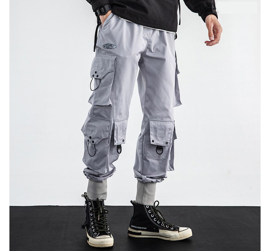Dukakis - Losse cargo joggingbroek