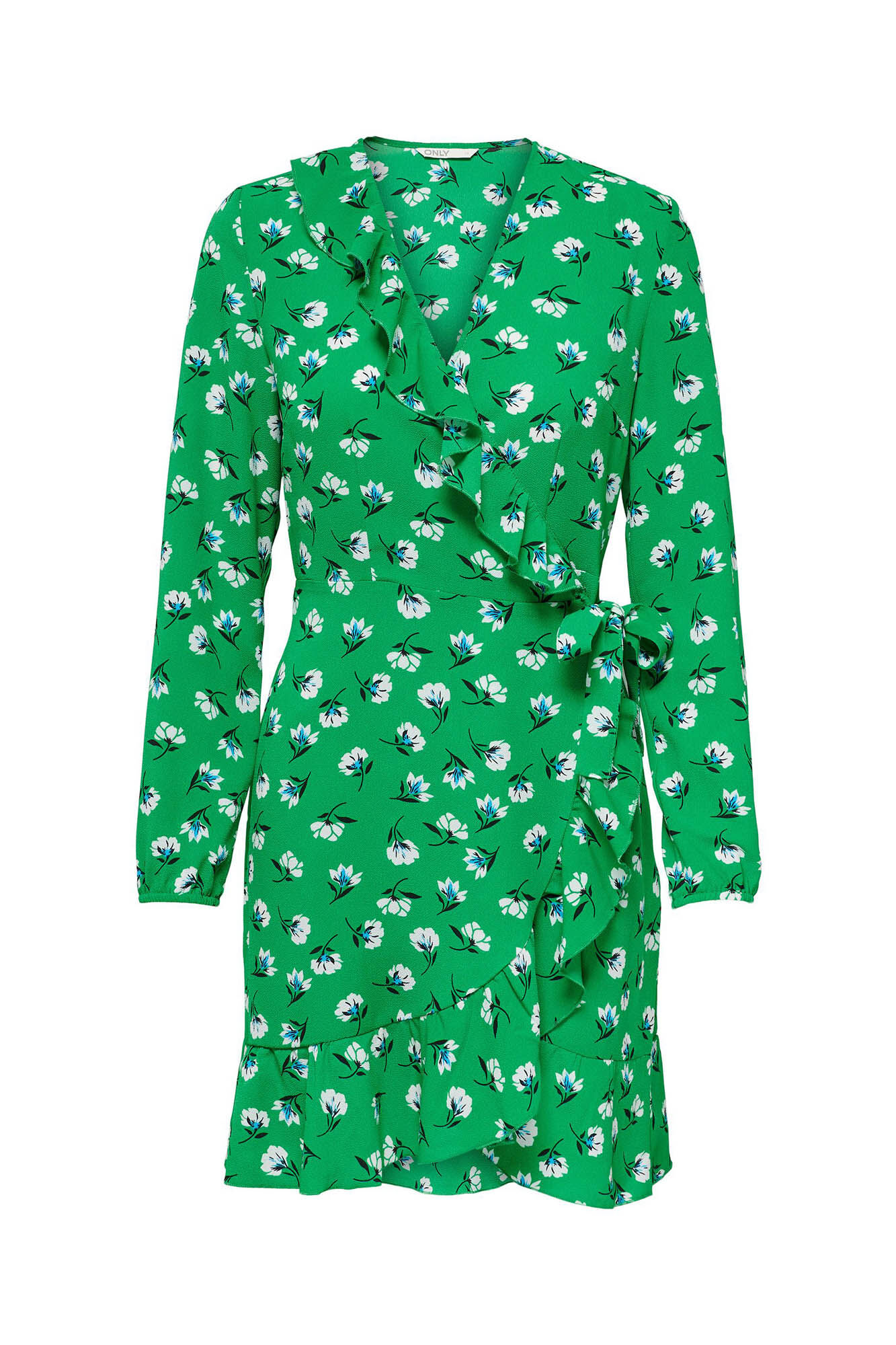 Vestido curto envelope