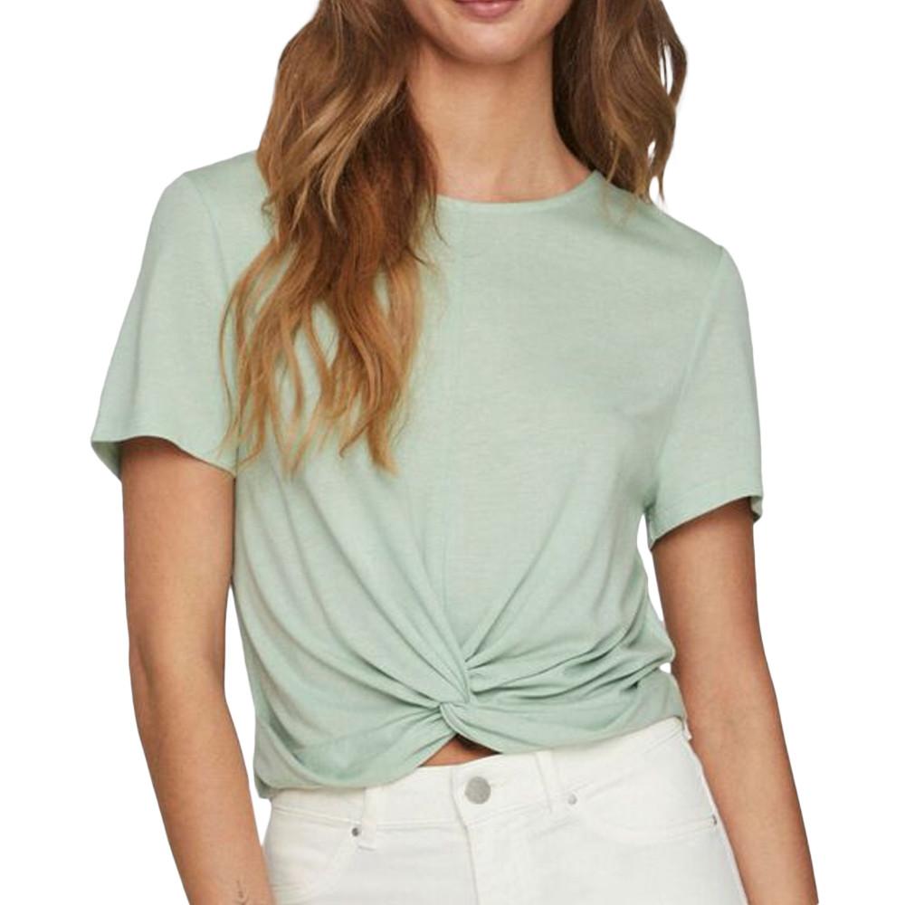 Vila T-shirt Vert Femme Vila Vimooney