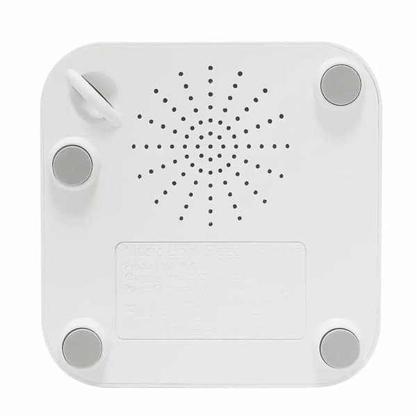 Denver WN-93 Hvit støymaskin med naturlig lyd, pustelys og lang batterilevetid
