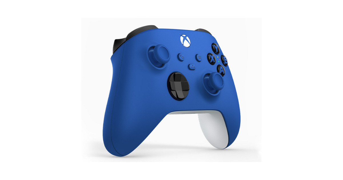 MicrosoftXbox Wireless Controller - Shock Blue  (Blauw, Bluetooth)