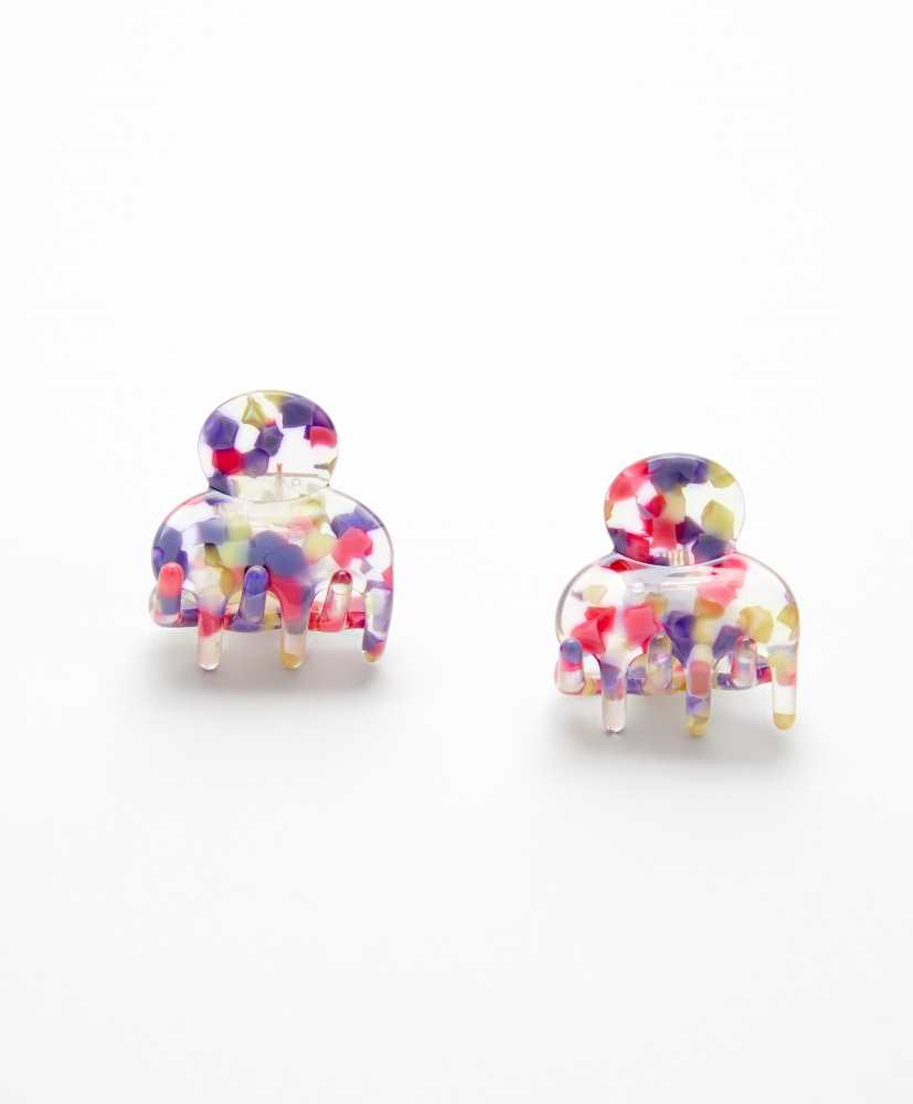 2 mini presilhas de cabelo