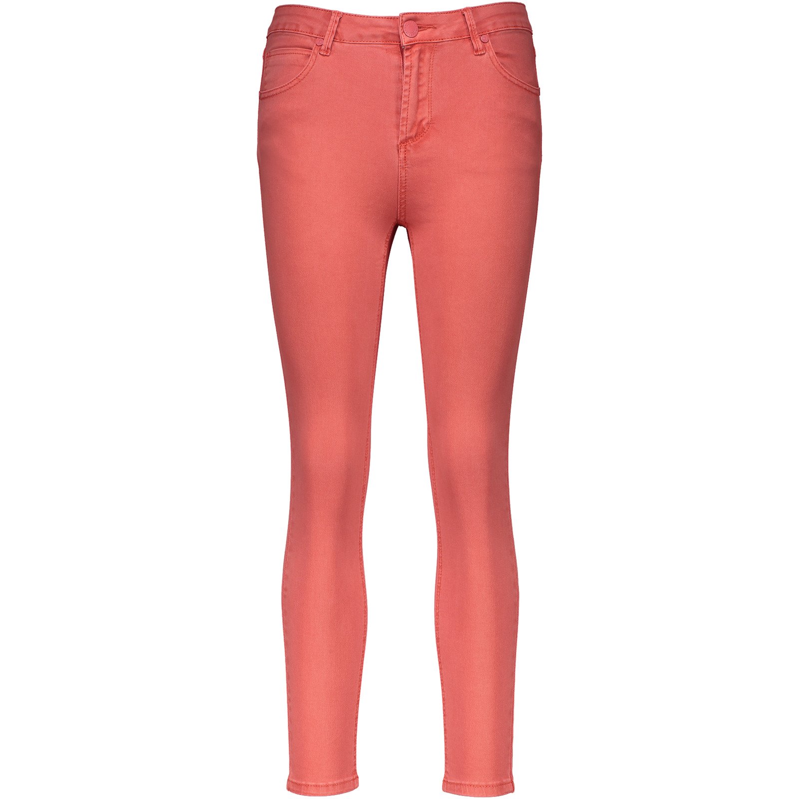Damen Jeans Hanna Skinny 7/8 44, koralle
