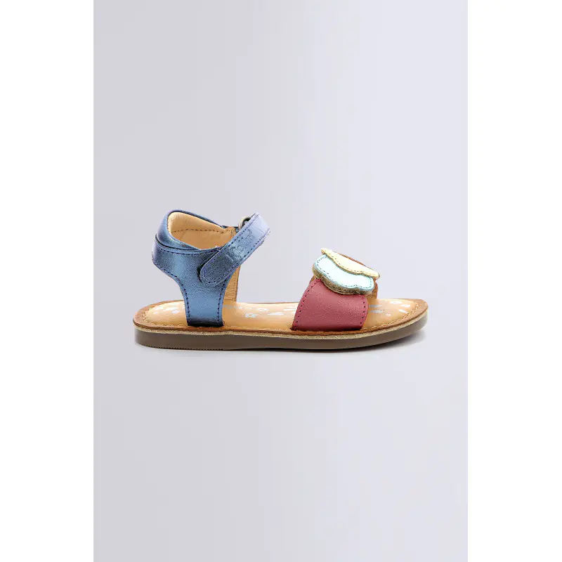 DYASTAR MARINE METAL MULTICOLOR SANDALES Cuir Fille