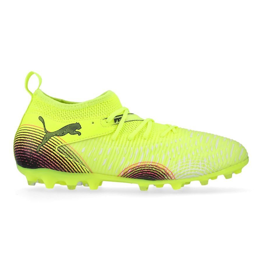 PUMA Future 8 Match MG Audacity - Jaune/Noir/Sun Struck Enfant