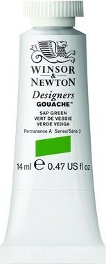Winsor & Newton - Akvarelfarve - Gouache - Sap Green 14 ML
