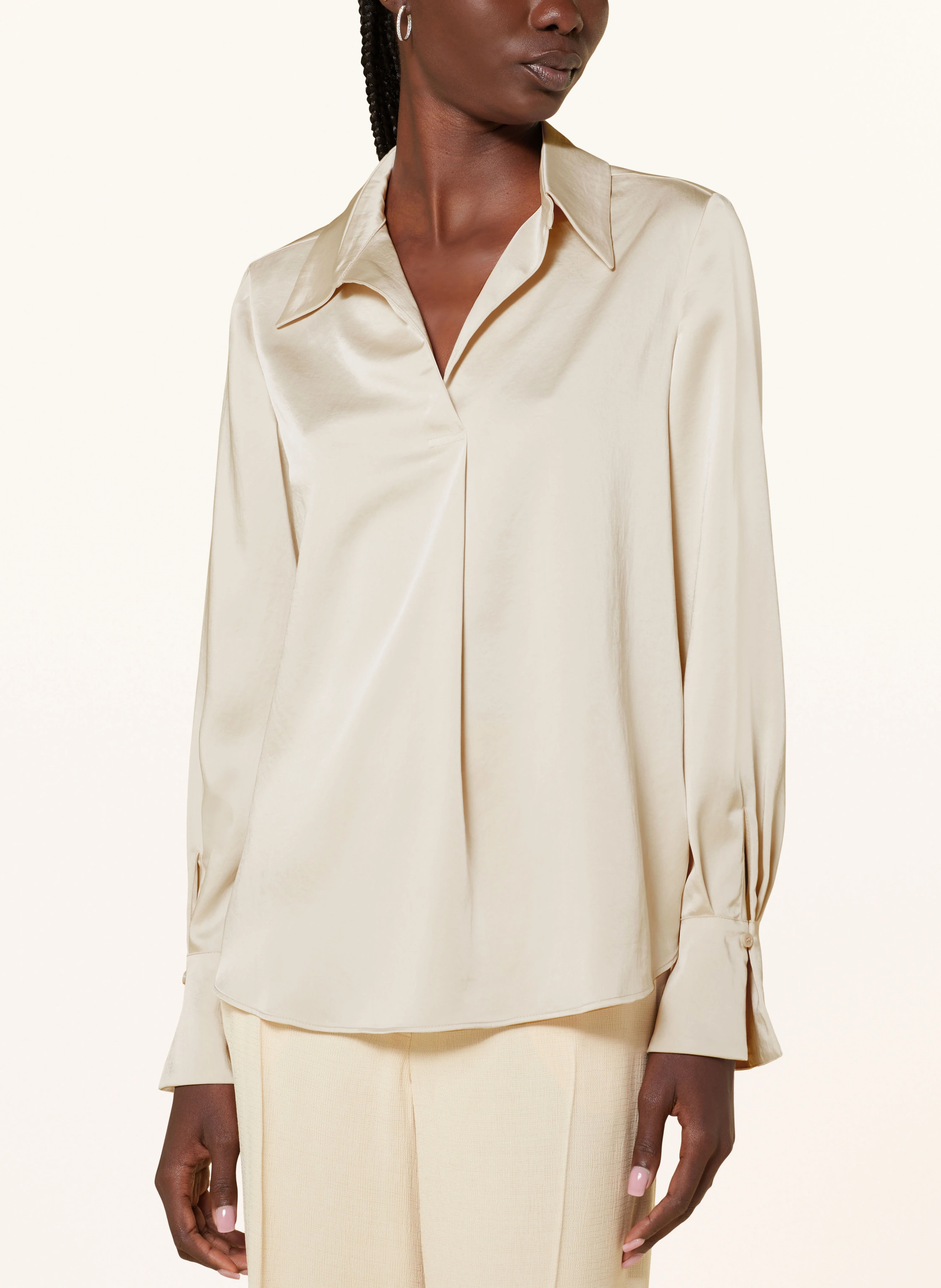 CLAUDIE PIERLOT Blusenshirt aus Satin